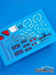 Tameo Kits TMK209: Car scale model kit 1/43 scale - Williams